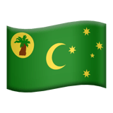 科科斯（基林）群島 Apple Emoji