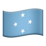 密克罗尼西亚联邦 Apple Emoji