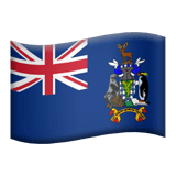 南乔治亚和南桑威奇群岛 Apple Emoji