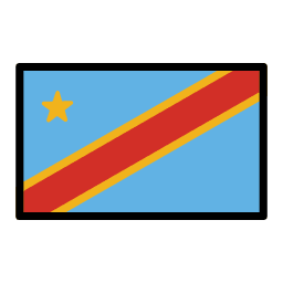 刚果民主共和国 OpenMoji Emoji