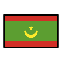 毛里塔尼亚 OpenMoji Emoji