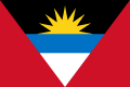 国旗安提瓜和巴布达