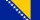 国旗波斯尼亚和黑塞哥维那