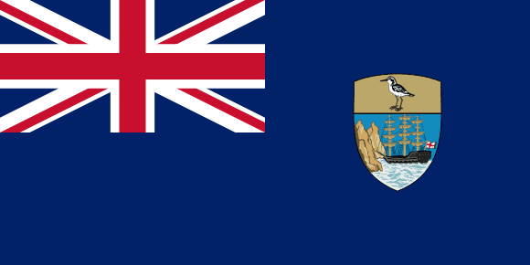 圣赫勒拿、阿森松和特里斯坦-达库尼亚旗帜