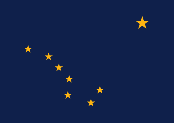 阿拉斯加州州旗