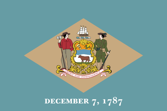 特拉华州州旗